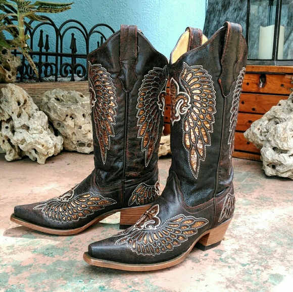 NWOB Corral cowboy boots size 7M - Picture 6 of 7